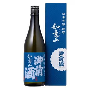 御前酒 純米吟醸のボトル