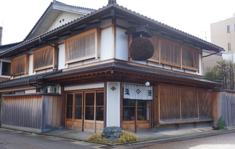 桝田酒造店の外観